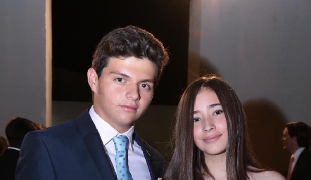  Diego Valle y Camila Castro.