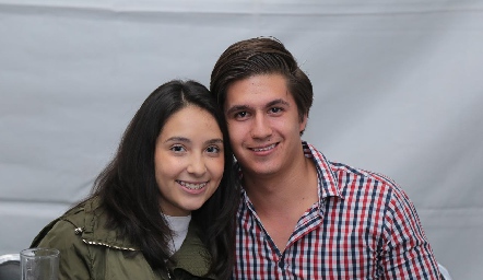 Daniela Gara y David Carreón.