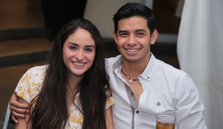 Andrea Obregón y Alejandro Cadena.
