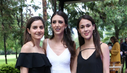  Eugenia Musa, Catalina Abud y Carmelita Del Valle.