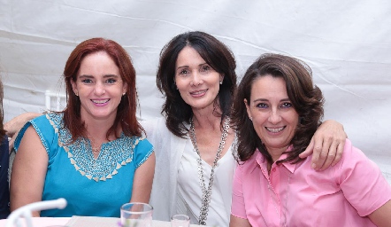  Irene Loyo, Vicky Fernández y Gloria Martínez.