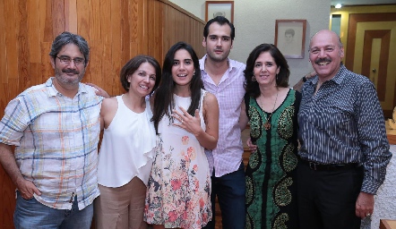  Humberto Rodríguez, Claudia Quintero, Mariana Rodríguez, José Iga, Carolina César y José Iga.