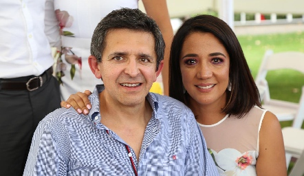  Adán Espinoza y Malena Sánchez .