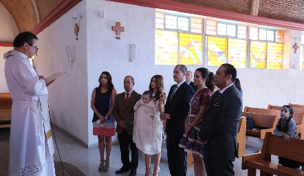  Recibiendo la bendición.
