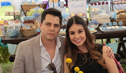 Enrique y Montse Garza.
