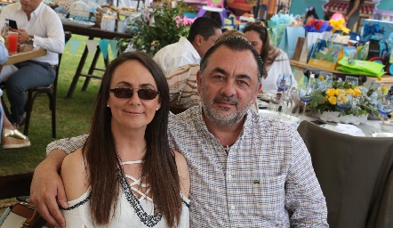 Maritere Cid y Sergio Orduña.