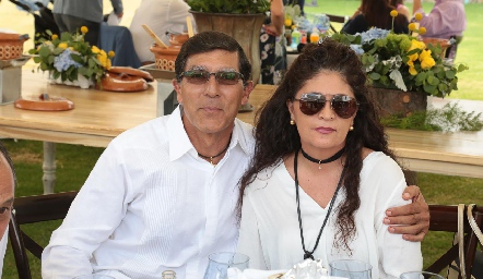  Carlos Peña y Marcela Orduña.