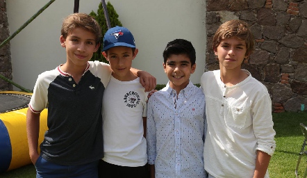  Daniel, Juan Carlos, Rodrigo y Marcelo.