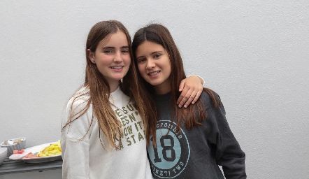 Lore e Isabela.
