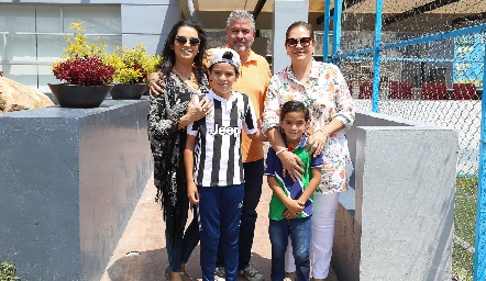  Maricel Gutiérrez, Óscar Vera, Maricel Galindo, Patricio y Marcelo.