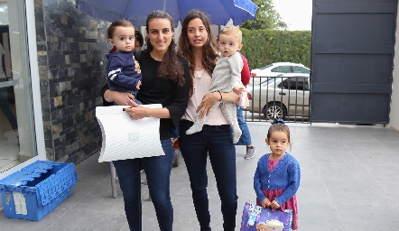 En el cumpleaños de Sofí.