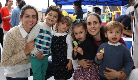En la fiesta.