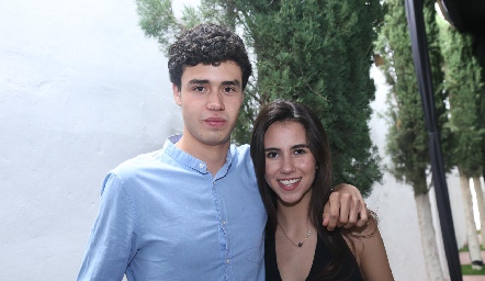  Santiago Ress y Daniela Monsiváis.