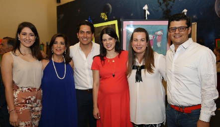  Sofía Navarro, Ana Cecilia Sánchez, Fernando Navarro, Carolina Maza, Daniela Navarro y Héctor González.