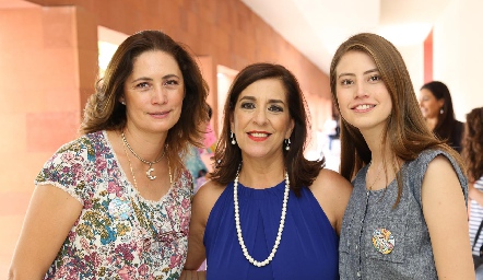  Cecilia Romero, Ana Cecilia Sánchez  e Isabel Barajas.