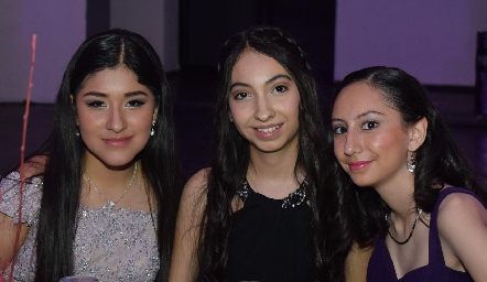  Fabiana, Ashley y Marijó.