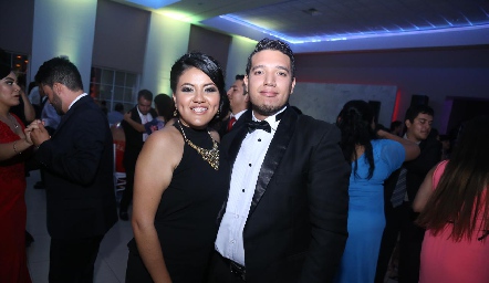  Salma Castellanos y Ricardo Bear.