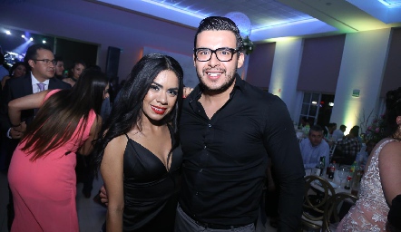  Vane Chávez y Julio Pérez.