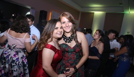  Melisa Hernández y Marcela Hinojosa.