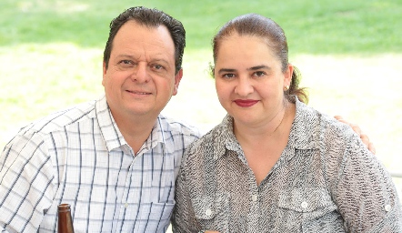 José y Carolina Córdoba.
