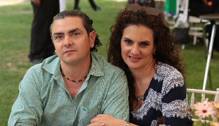  Carlos Palomino y Alejandra León.