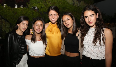  En los XV’s de Romina.