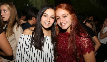  Paola Humara y Nuria Naranjo.