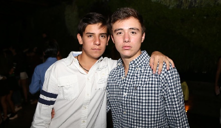 Gabo Pruneda y Diego Zermeño.