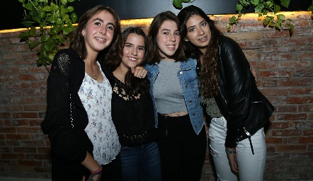  Marijó Flores, Sofi Galán, Caro Navarro y Natalia Garfias.