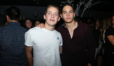  Diego Bedolla y José Miguel Gameros.