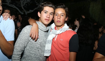  José Roberto Guevara y Juan Pablo Ruiz.