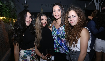  Paulina Hernández, Ale Ochoa, Gloria Mercado, Mariana Salinas.