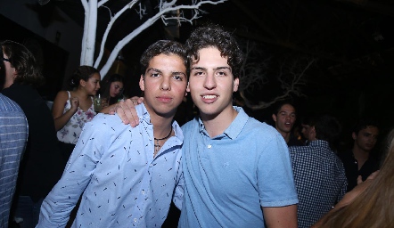 José Emilio Zapata y Manolo Pillado.