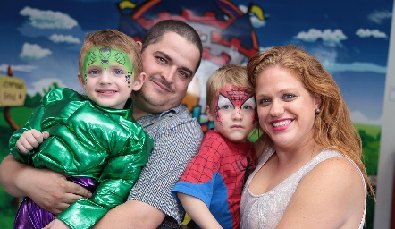  Eduardo Gouyonnet, Eduardo Gouyonnet, Alejandro Gouyonnet y Elisa Vilet.