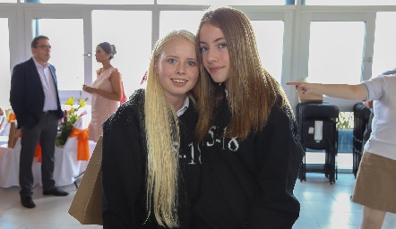 Theresa Lehmann y Helena Rosch.
