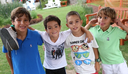  Luis Ma, Marcelo, Arturo y Luis.