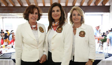  Elsa Díaz Ordaz, Delia Nava y Lidy Heinze.