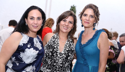  Marcela de la Maza, Montse Abella y Rosy Rodríguez.