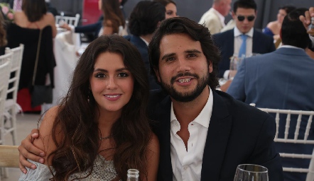  Vicky Álvarez y Rodrigo Mercado.