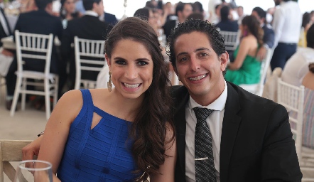  Valeria Zúñiga y Andrés Chávez.