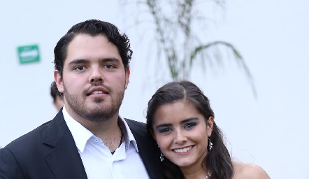  Diego Monjarás y Miriam González.