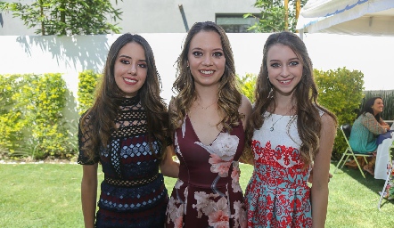  Alejandra, Marcela y Mariana O´Farrill.