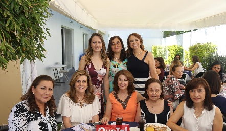  Marcela en su despedida.