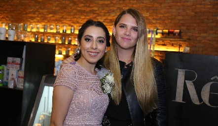  Fernanda Salazar y Ana Sofía Solana.