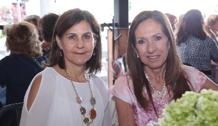  Luchi Castelo y María Eugenia Díaz Infante.