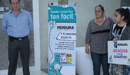 Donativo de Plomería Selecta Pro-Paciente Oncológico.
