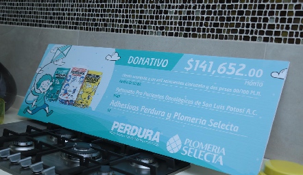  Un gran donativo.
