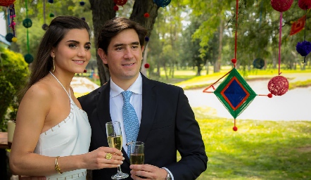  Eugenia Musa y Fernando Abud ya son esposos.