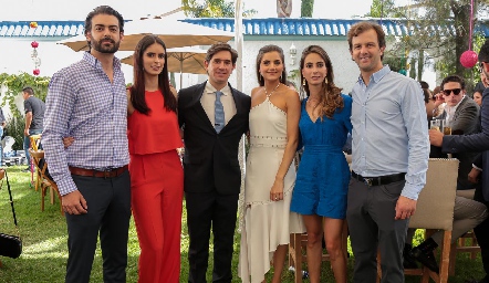  Roberto Abud, Paulina Nieto, Fer y Eugenia, Lore Andrés y Alejandro Abud.