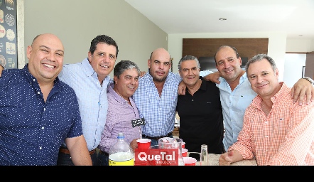  José Ángel Morales, Carlos Malo, Gerardo Córdova, Jaime Ascanio, Juan Manuel Piñero, Gabriel Valle y Enrique Minondo.